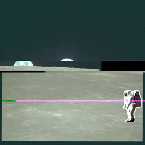 Space Moon GIF by Eight X