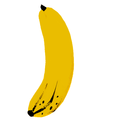 Banana Sticker by toire