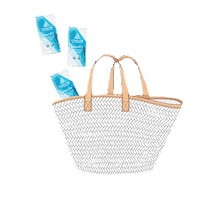 On The Go Beach Sticker by Conscious Coconut