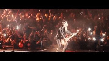 AirbagOficial rock show concert crowd GIF