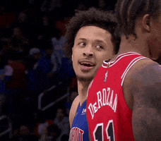 Detroit Pistons Reaction GIF by Bally Sports Detroit