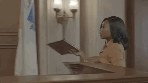 Judge Court GIF by BET Plus