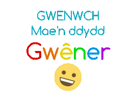 menter iaith cnpt Sticker