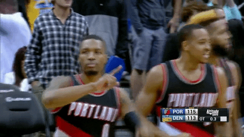 Trail Blazers Nba GIF by ESPN - Find & Share on GIPHY