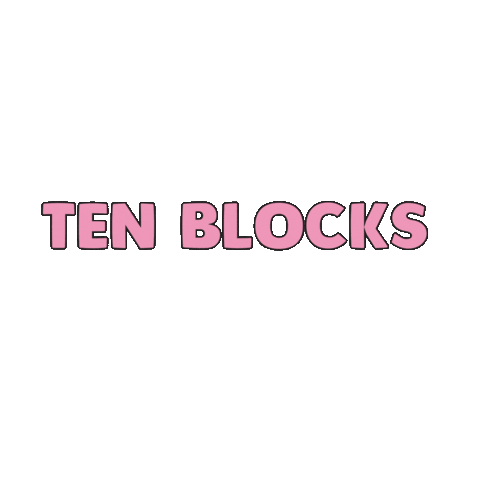 Ten Blocks Museum Sticker