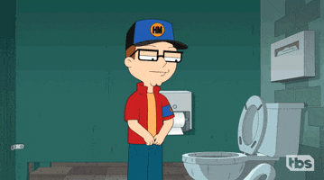 Scared Fish GIF by American Dad