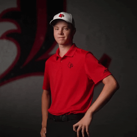 Dust Shoulders GIF by Louisville Cardinals