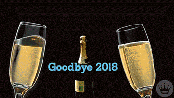 Happy New Year Glasses GIF by Hallmark Gold Crown