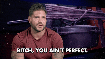 Bitch You Aint Perfect Jersey Shore GIF by Jersey Shore Family Vacation