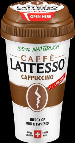 Lattesso coffee natural kaffee cappuccino GIF