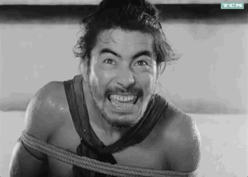 Happy Akira Kurosawa GIF by Turner Classic Movies - Find & Share on GIPHY