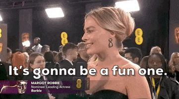 Margot Robbie Fun GIF by BAFTA