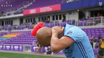 Water Drinking GIF by NYCFC