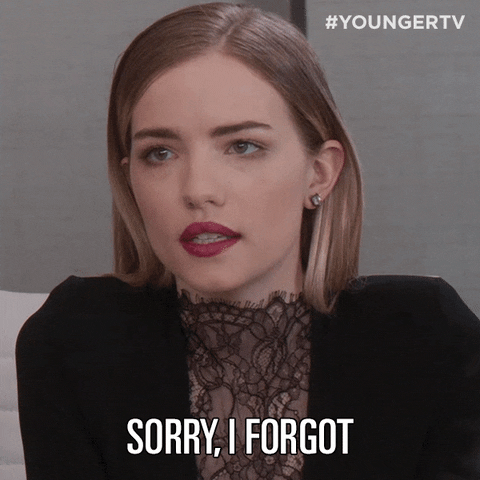 whoops audrey GIF by YoungerTV