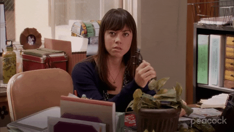 Giphy - Angry Aubrey Plaza GIF by Parks and Recreation