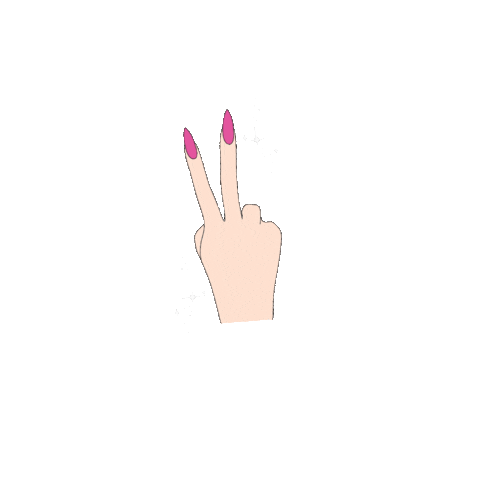Peace Getbrushedup Sticker by Brushed Up Nails Studio