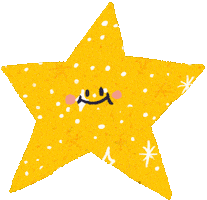 Happy Star Sticker by JELLYBEAR PLANET.