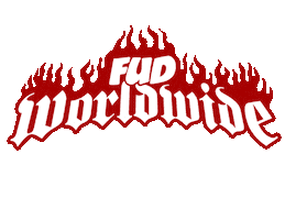 fudworldwide Sticker