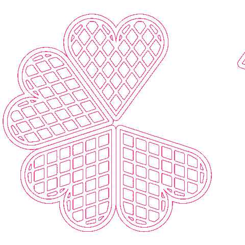 Wirre Waffeln Sticker