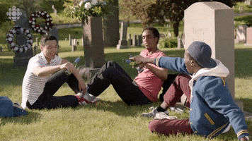 TallBoyz alcohol rip rest in peace cemetery GIF