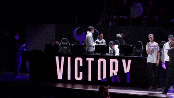 rokkr win esports victory pew pew GIF