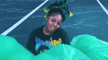 Music Video Balloon GIF by Tank and The Bangas