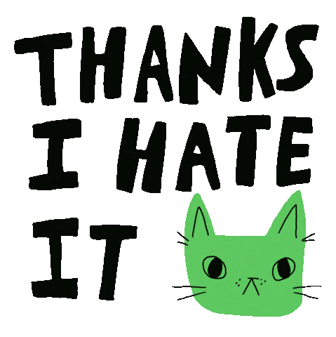 Thanks Cat Meme Sticker by Tobyilikecats