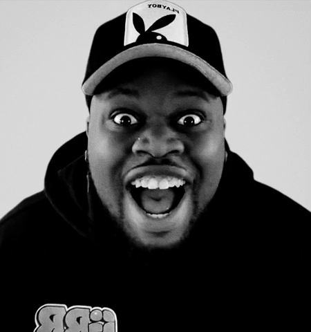 Black And White Mango GIF