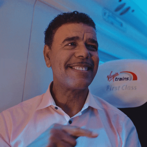Time Of My Life Dancing GIF by Virgin Trains - Find & Share on GIPHY