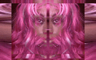 Pink Stare GIF by RaFia