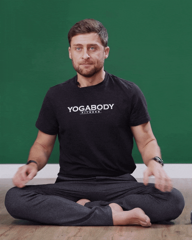 Deep Breath Yoga GIF by YOGABODY