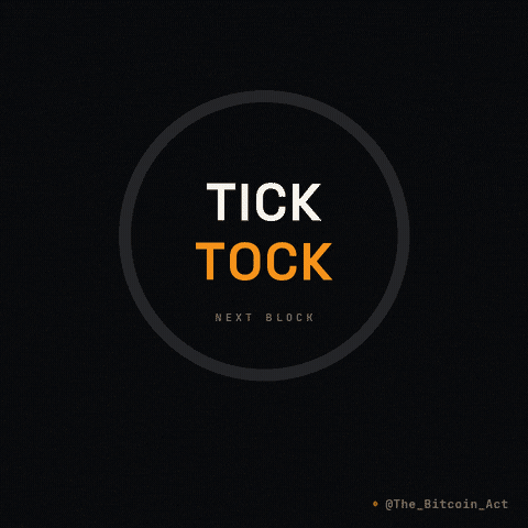 Tick Tock GIF by The Bitcoin Act