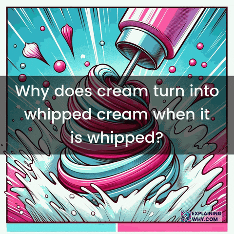 Whipped Cream Coalescence GIF by ExplainingWhy.com