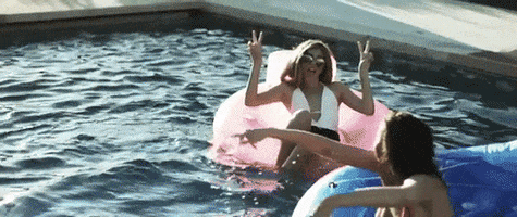 Pool Party Swimming GIF by Sony Music Colombia