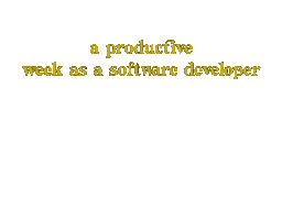 Software Developer Work Sticker