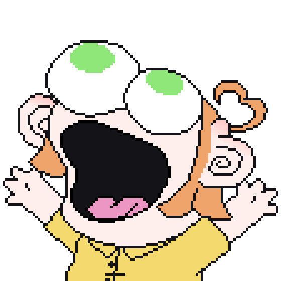 Excited Hype Sticker