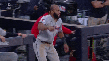 Excited Amed Rosario GIF by MLB