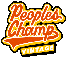 Peoples Champ Vintage Sticker