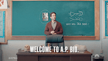 a.p. bio teacher GIF by NBC