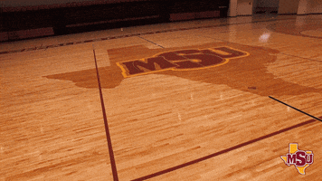 wichita falls basketball GIF by Midwestern State University