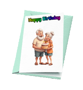 Happy Birthday Seniors Sticker