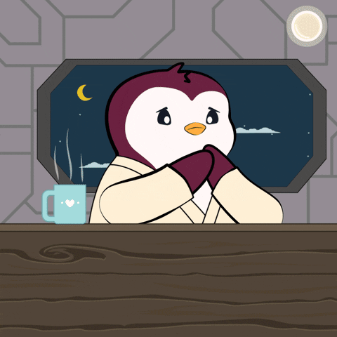Sad Uh Oh GIF by Pudgy Penguins