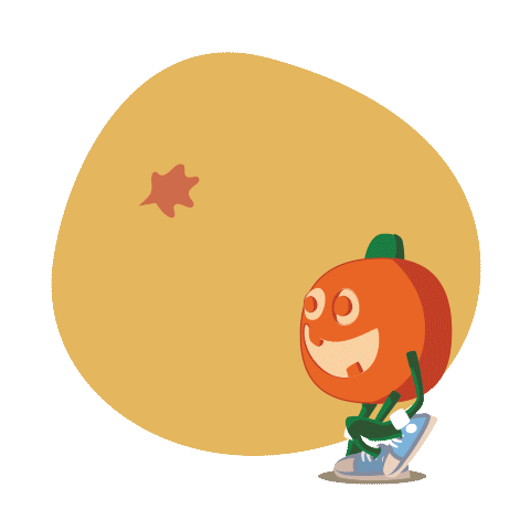 GourdysPumpkinRun Sticker
