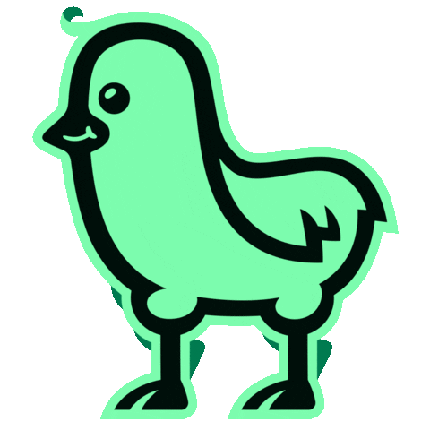 Chicken Kyckling Sticker by Wilson creative