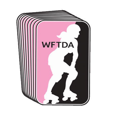 WFTDA Sticker