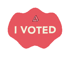 Go Vote Voting Sticker by THIRD EAR