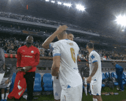 Happy France GIF by Olympique de Marseille