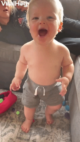 Baby Has Great Belly Control GIF by ViralHog