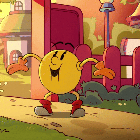 Animation Eat GIF by PAC-MAN™