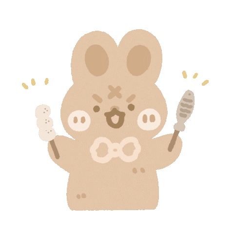 Happy Rabbit Sticker